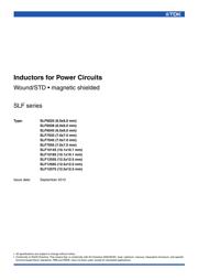 SLF10145T-100M2R5-PF datasheet.datasheet_page 1