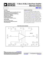 HMC7543 datasheet.datasheet_page 1