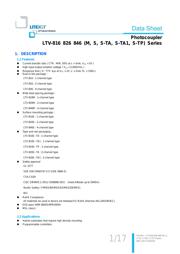 LTV-816M 数据规格书 2