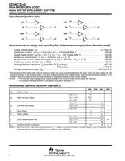 CD74HC125QPWRG4Q1 datasheet.datasheet_page 2