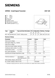 BSP149 datasheet.datasheet_page 1