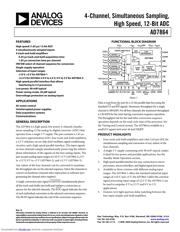 AD7864 datasheet.datasheet_page 1