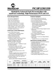 PIC18F1230T-I/SS datasheet.datasheet_page 3