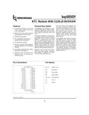 BQ4850Y datasheet.datasheet_page 1