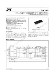 TDA7462D 数据规格书 1
