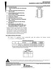 SN74AHC08MDREP 数据规格书 1