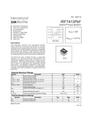 IRF7413TRPBF datasheet.datasheet_page 1