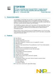 TDF8599TH datasheet.datasheet_page 1