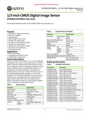 MT9M031I12STC datasheet.datasheet_page 1