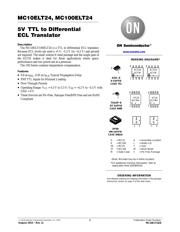 MC100ELT24DR2G datasheet.datasheet_page 1