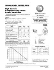 2N5684 Datenblatt PDF