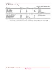 M52957AFP 数据规格书 3