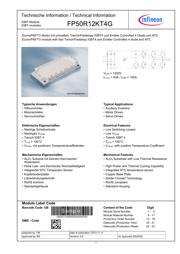 FP50R12KT4 Datenblatt PDF