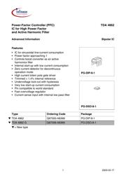 TDA4862 Datenblatt PDF
