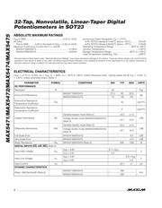 MAX5474EKA datasheet.datasheet_page 2