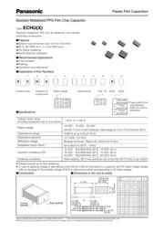 ECH-U1H221JXG 数据规格书 1