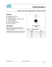 STPS15H100CBY-TR datasheet.datasheet_page 1