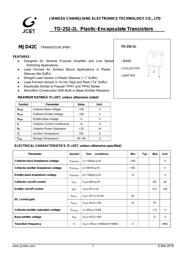 MJD42C1 数据规格书 1