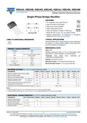 KBU4G-E4/51 数据规格书 1