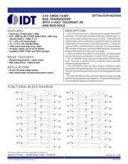 74LVCH162245APAG8 datasheet.datasheet_page 1