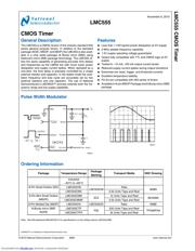 LMC555CMX/NOPB datasheet.datasheet_page 1