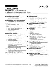 AM29LV800BT90 datasheet.datasheet_page 1