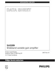 SA5209D datasheet.datasheet_page 1