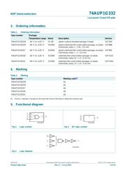 74AUP1G332GM,132 数据规格书 3