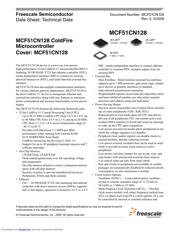TWR-MCF51CN 数据规格书 1