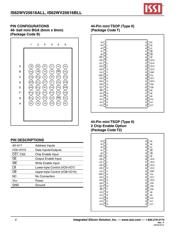 IS62WV25616BLL-55BI-TR datasheet.datasheet_page 2