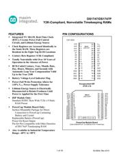 DS1747-70+ datasheet.datasheet_page 1