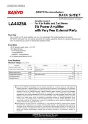 LA4425A 数据规格书 1
