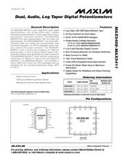 MAX5408EEE+ datasheet.datasheet_page 1