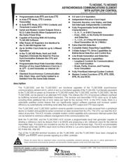 TL16C550CPTR 数据规格书 1