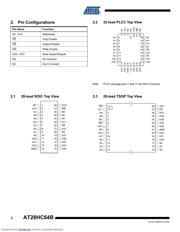 AT28HC64BF-12JU datasheet.datasheet_page 2