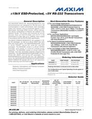 MAX3233EEWP+TG36 Datenblatt PDF