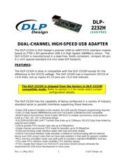 FT2232HL datasheet.datasheet_page 1