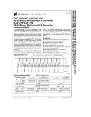 DAC1021LCN 数据规格书 1