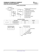 TPS3809I50MDBVREP 数据规格书 2