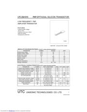 2SA1015 datasheet.datasheet_page 1