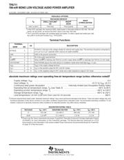 TPA711DGNRG4 数据规格书 2