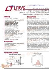 LT1498 datasheet.datasheet_page 1