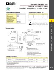 HMC445LP4ETR 数据规格书 5