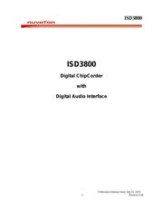 ISD3800FYI 数据规格书 1