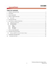 ISD3800FYI datasheet.datasheet_page 2