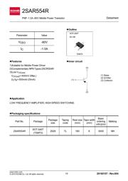 2SAR554RTL datasheet.datasheet_page 1