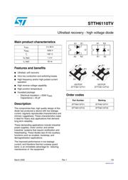 STTH6110TV1 datasheet.datasheet_page 1