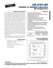 MAX2009ETI+ datasheet.datasheet_page 1