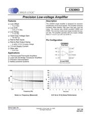 CS3003-FS datasheet.datasheet_page 1