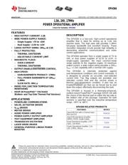 OPA564 datasheet.datasheet_page 1